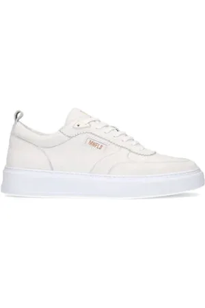 Manfield Leren sneakers