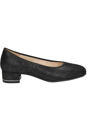 ARA Suède pumps met lage hak