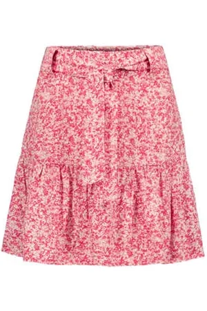 Like Flo Rok met all over print en ceintuur