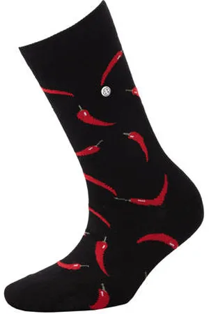 Alfredo Gonzales Sokken Red Peppers zwart