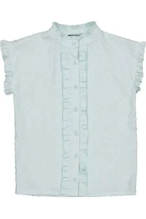 LEVV Blouse LDJENN met all over print en ruches