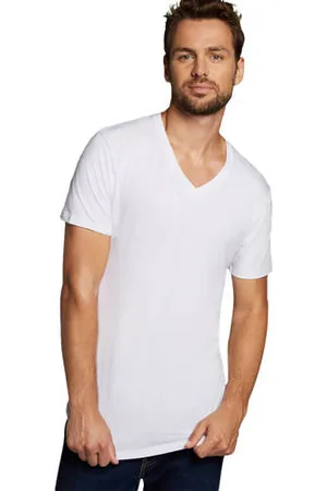 Bamboo Basics Slimfit ondershirt Vinn met bamboe (set van 2)