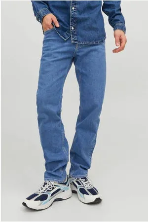 JACK & JONES JEANS INTELLIGENCE tapered fit jeans JJIMIKE
