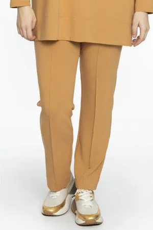Yoek Straight fit broek
