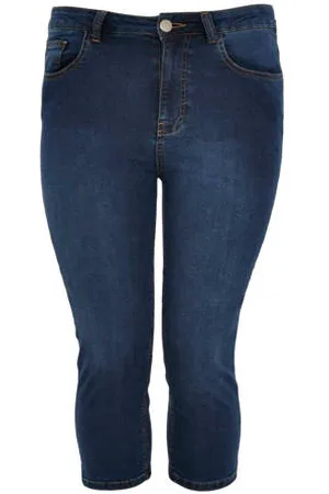 Yoek High waist skinny capri jeans