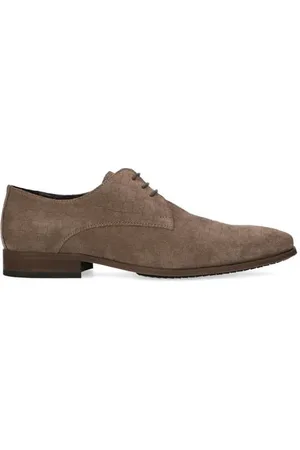 Manfield Suède veterschoenen