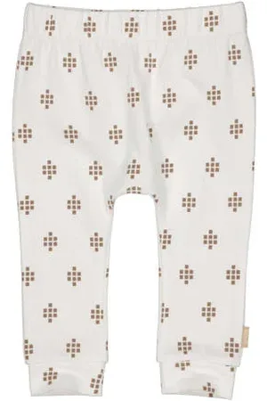Quapi Baby regular fit broek Pieke met all over print