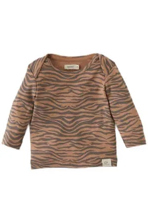 Babyface Baby longsleeve met zebraprint