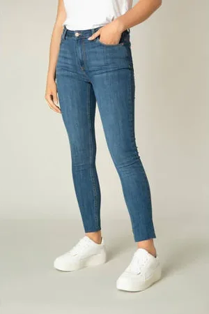 Base Level High waist skinny jeans Ann