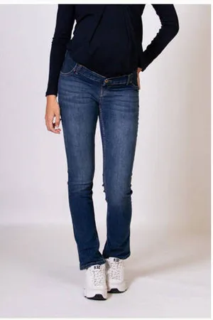 Love2wait Low waist zwangerschaps straight leg jeans