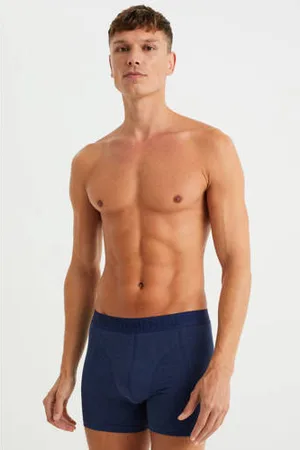 WE Fashion WE Fundamentals boxershort donkerblauw