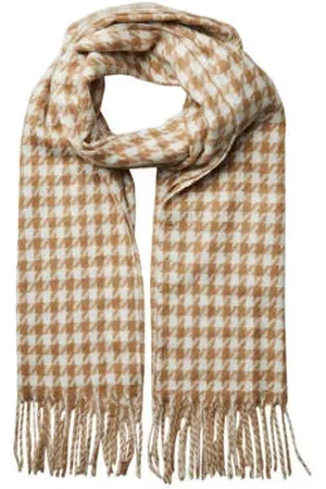 Pieces® Geruite sjaal met franjes PCJERNANDA
