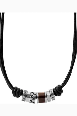 Fossil Collier JF84068040 zwart