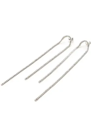 Abrazi Rhodium plated oorbellen Bieke