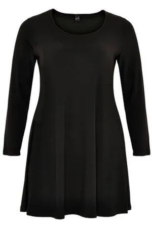 Yoek Longsleeve tuniek van travelstof DOLCE