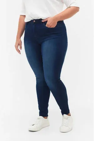 Zizzi High waist slim fit jeans AMY