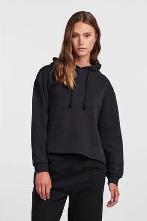 Pieces® Hoodie PCCHILLI zwart