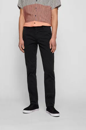 HUGO BOSS Slim fit broek Schino