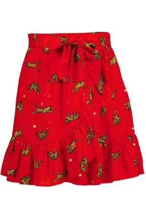 Vingino Rok met all over print en ruches