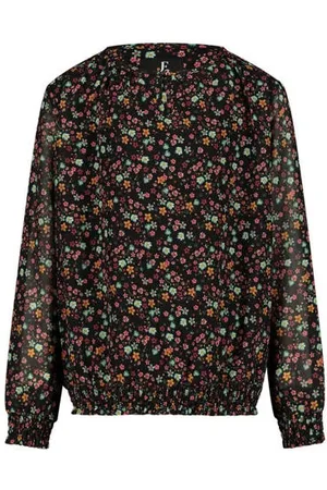 Jake Fischer Top met all over print