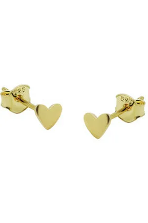 KARMA Jewelry Gold plated oorbellen Heart Symbol