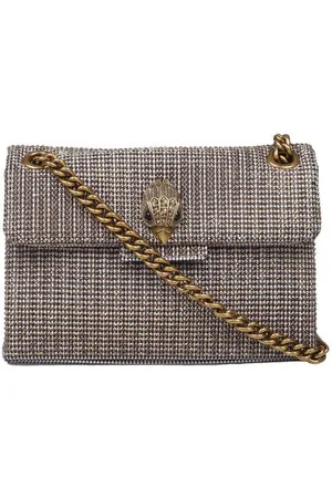 Kurt Geiger Crossbody tas Mini Kensington met studs en pied