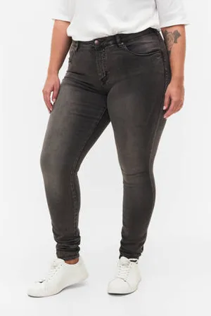 Zizzi High waist slim fit jeans AMY