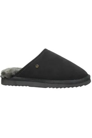 Warmbat Australia Gevoerde suède pantoffels