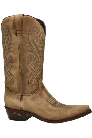 Sendra Lucky Mick nubuck cowboylaarzen beige