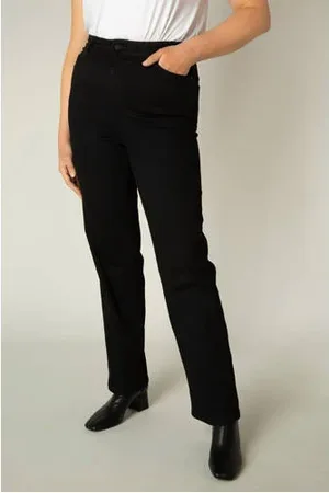 Base Level High waist straight leg jeans Ayda