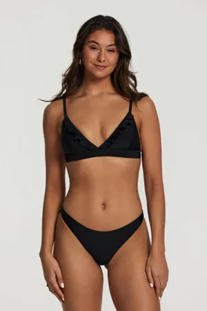 Shiwi Triangel bikini met ruches Beau