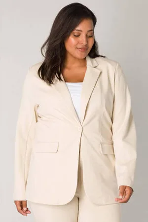 Base Level Blazer beige
