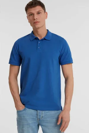 Anytime Polo blauw