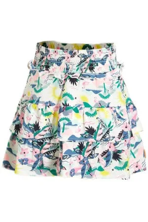 Orange stars Rok Marisa met all over print