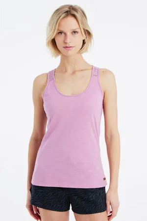 Protest Singlet PRTBECCLES met kant roze