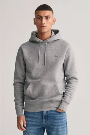 GANT Hoodie met logo en borduursels