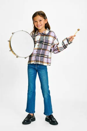 NAME IT KIDS bootcut fit jeans NKFPOLLY black denim