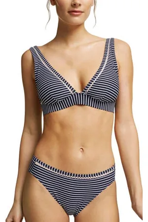 ESPRIT Women Beach voorgevormde gestreepte bikinitop