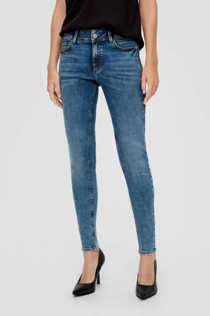QS by s.Oliver Skinny jeans medium blue denim