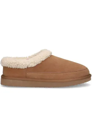 Manfield Suède pantoffels