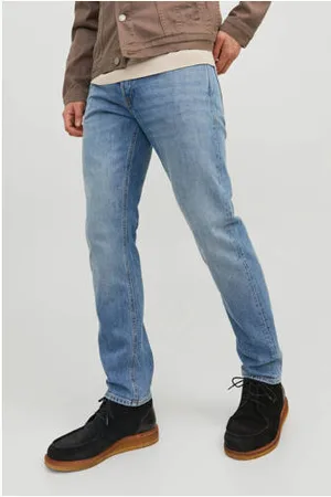 JACK & JONES JEANS INTELLIGENCE tapered fit jeans JJIMIKE JJORIGINAL