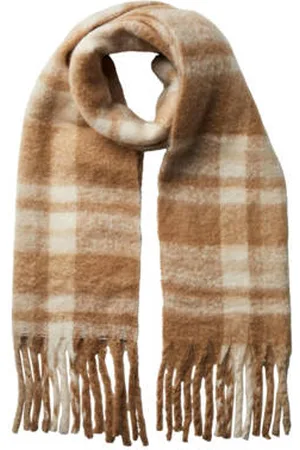 Pieces® Geruite sjaal met franjes PCJULIETA