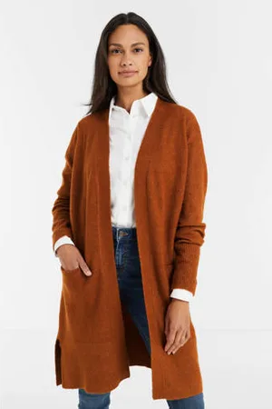 Imagine Lang gebreid vest