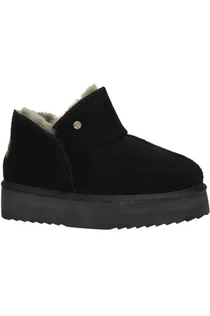 Warmbat Australia Willow Plateau suède pantoffels