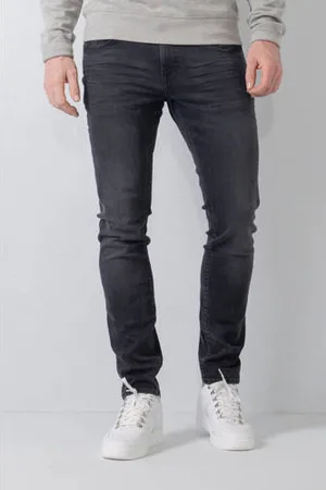 Petrol Industries Skinny jeans NASH met riem