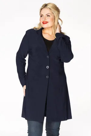 Yoek Blazer van travelstof DOLCE