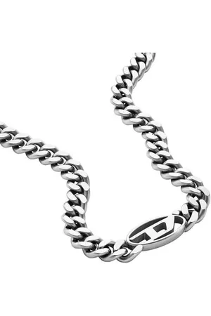 Diesel Collier DX1433040 Steel zilverkleurig