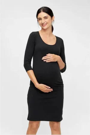 Mama;licious Zwangerschapsjurk LEA met katoen