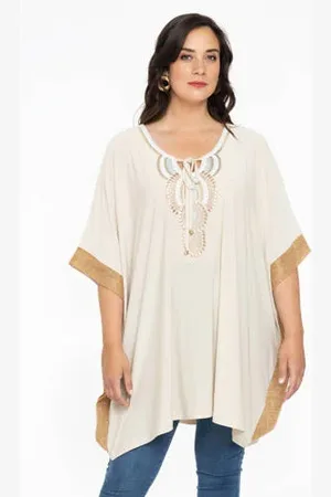 Yoek Top DOLCE van travelstof