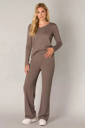Base Level Wide leg broek Yarah